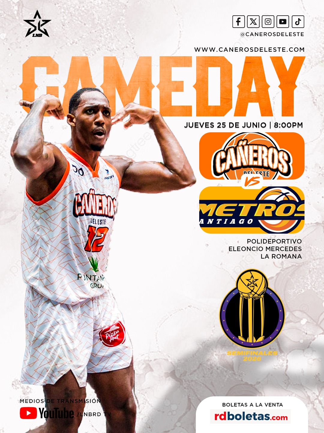 Cañeros vs Metros